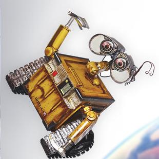 复古创意瓦力机器人模型金属抽纸盒客厅纸巾盒铁艺储钱罐摆件礼物