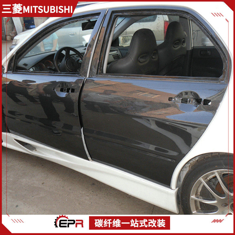 碳纤维三菱EVO789代前后车门板
