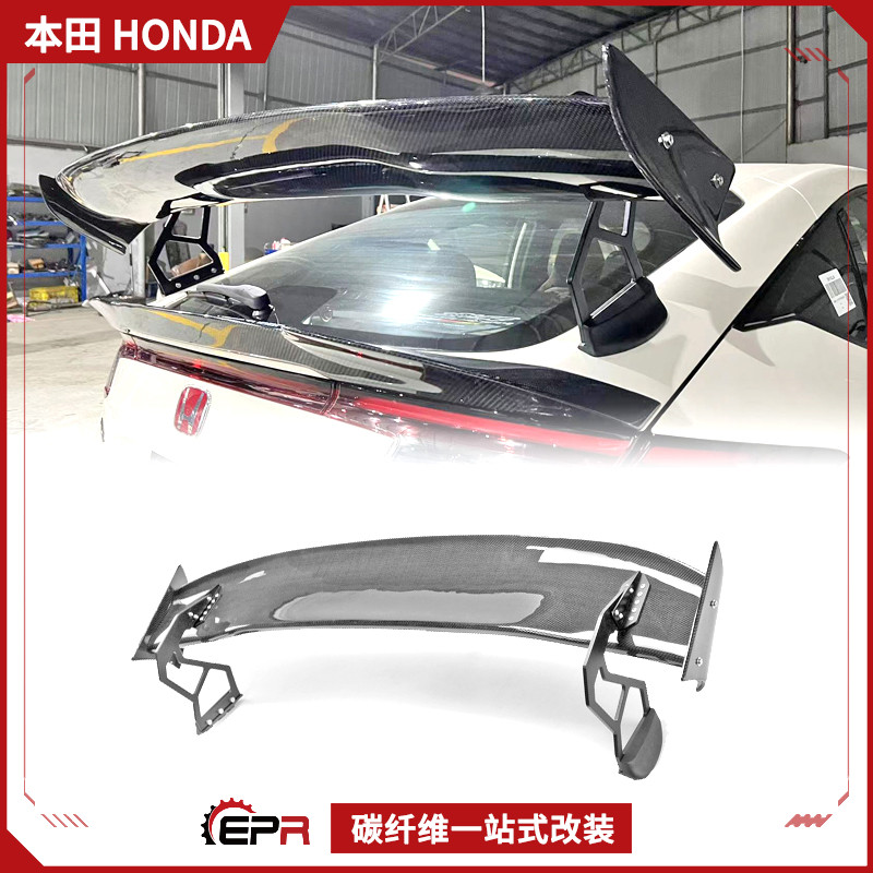 spoon后扰流尾翼FL5改装件碳纤维