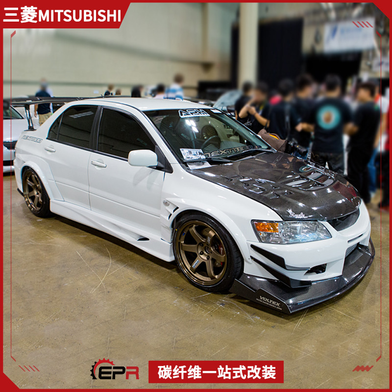 三菱EVO89碳纤维Voltex全套宽体