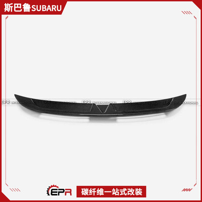 适用于斯巴鲁 WRX VBH 22＋款碳纤维H款鸭尾翼扰流定风贴件无损