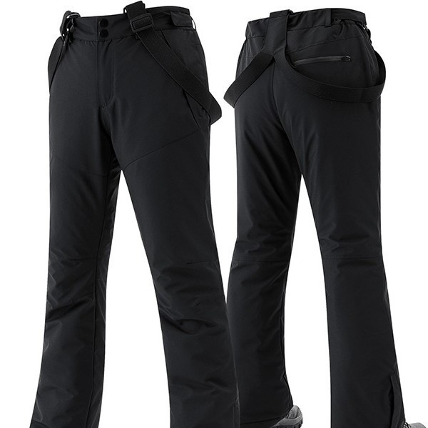 冬季男款滑雪服单板双板滑雪女裤雪地裤防水防风冲锋裤户外登山裤