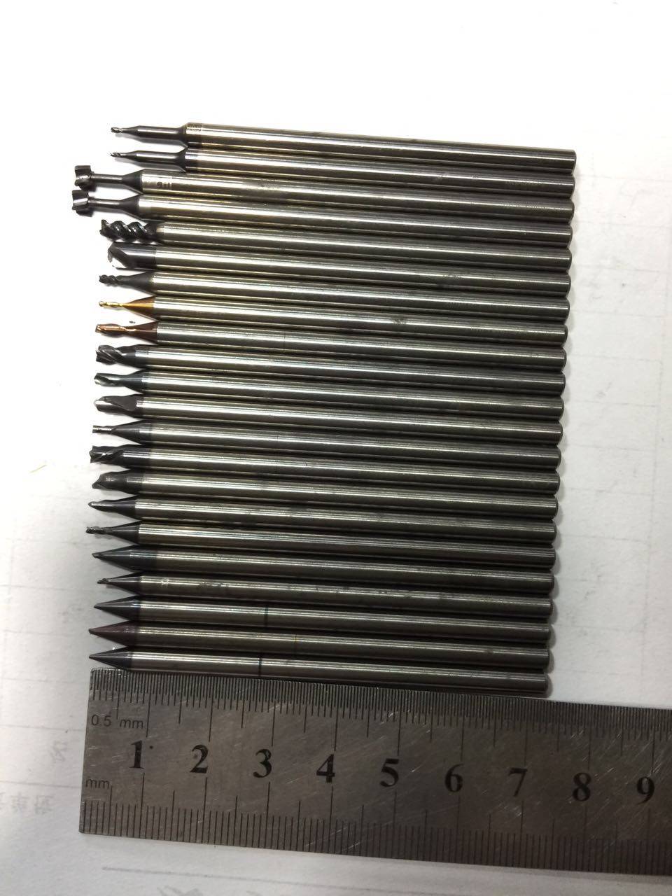 进口高硬65度3.175/4/6MM二手钨钢旧铣刀棒/雕刻刀棒数控合金圆棒