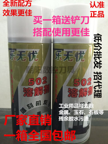 乐无忧502胶水速溶剂清除剂解胶剂溶解效果不差春雨青雨百分百