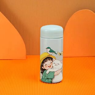 便携口袋超轻迷你保温杯150ml女可爱小巧随身高颜值水杯简约杯子
