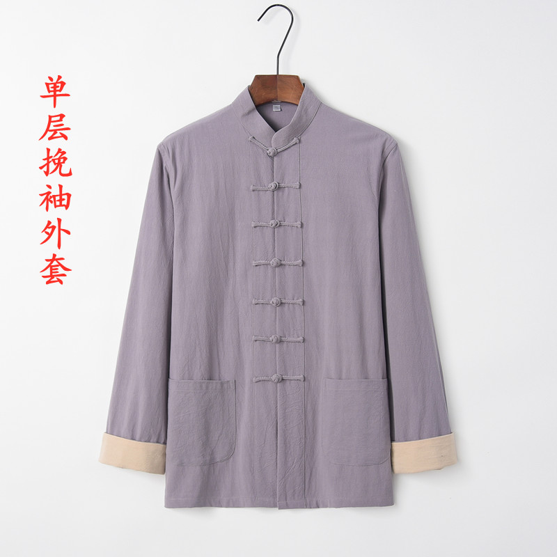唐装中国风男装汉服外套中山装
