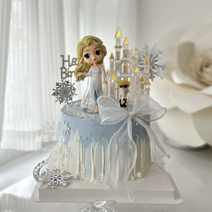 princess Elsa cake decoration Anna Olaf girls lovely present