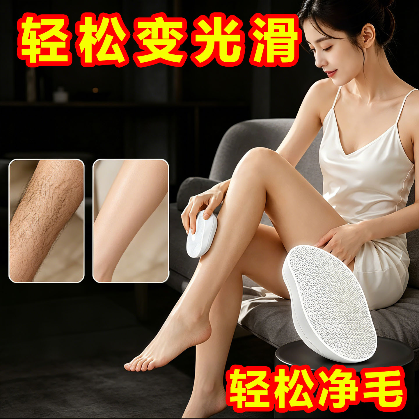 纳米玻璃黑科技男女全身脱毛器