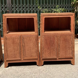 缅甸花梨木茶水柜茶室国标红木置物柜大果紫檀红木万历柜书柜