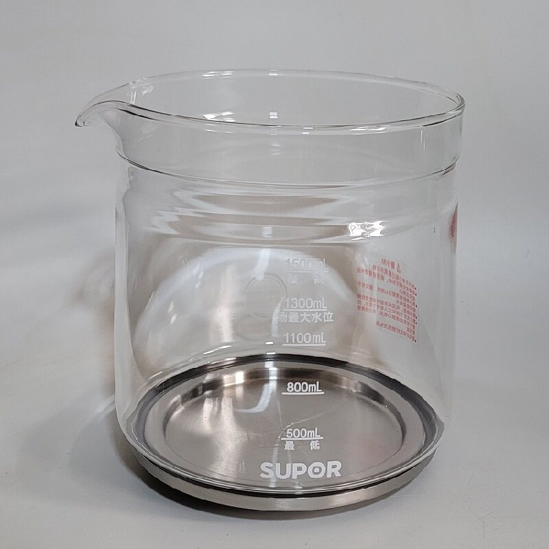 原装苏泊尔养生壶15yt66玻璃壶体更换配件 壶身带发热盘温控器