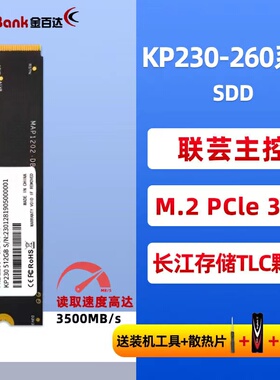 金百达M2固态硬盘KP270/KP260PLUS 台式机笔记本硬盘1T大容量