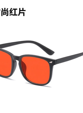 真实色彩太阳镜米钉墨镜街拍旅行