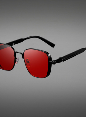 新款复古墨镜方框蒸汽朋克金属欧美嘻哈个性街拍酷帅跨境太阳眼镜