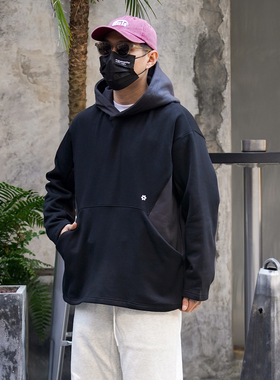 PROPCELL26春秋款日系潮流百搭连帽加绒卫衣Cityboy休闲复古外套
