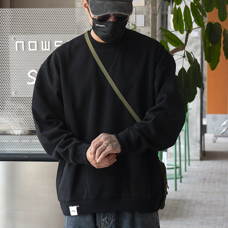 纯色PROPCELL美式卫衣套头