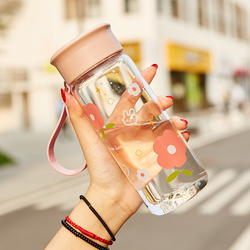 Water cup glass rabbit Simplicity fresh the republic of korea Portable originality personality Trend Sen family ins Students cupsin the Tableware , Cup/Cups/Kettle , Glass  category - from Buy2taobao.com to provide professional Taobao agent buy service
