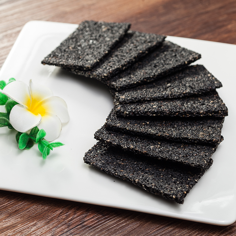 资野黑芝麻焦切 湖南特产美食传统手工特色小吃糕点办公零食茶点