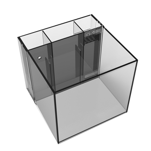 米熊 海水缸 金晶超白鱼缸  侧滤鱼缸 背滤鱼缸 背滤海水鱼缸定制