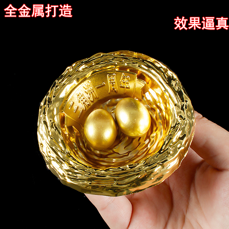 三角洲周边合金道具工艺藏品黄金鸟窝物资装备跑刀大红摸金玩具