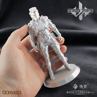 三角洲周边实物3D打印威龙凌霄戍卫塑料模型桌面摆件装饰道具手办