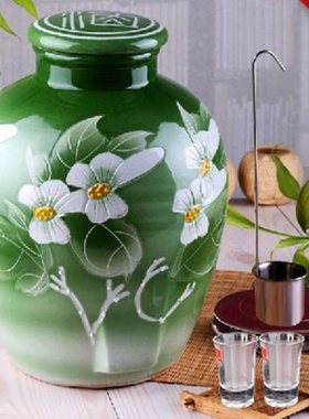 清香型竹叶酒10斤大坛山西牧童竹叶酒青45度5000mL