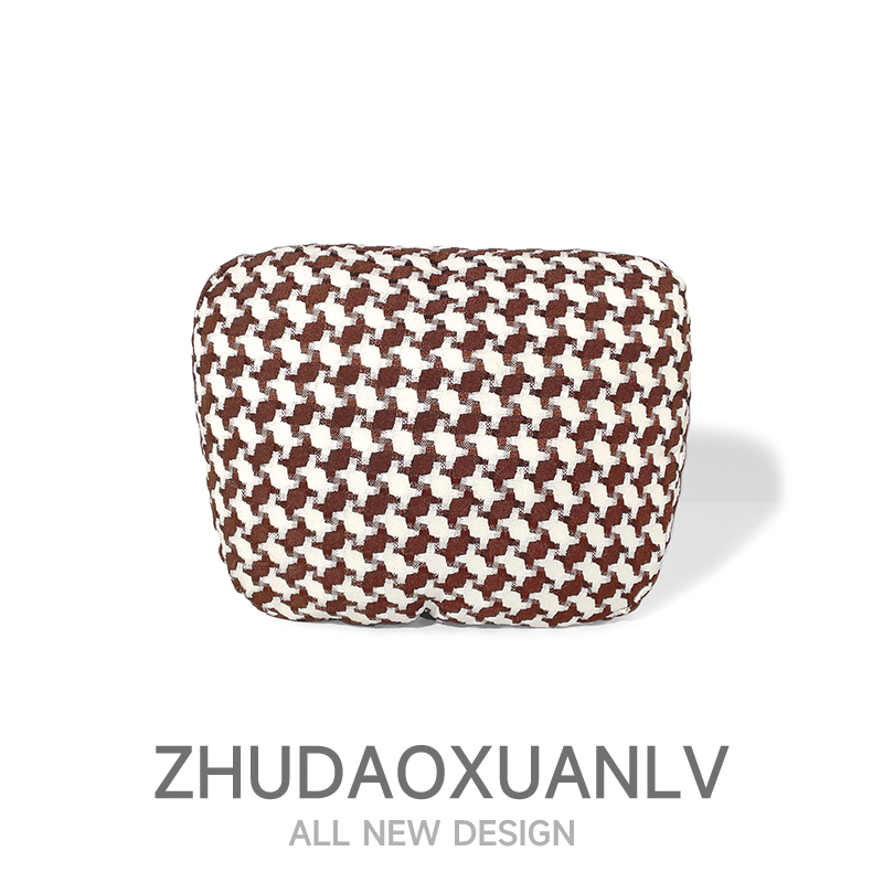 简约汽车头枕创意车载头枕护颈枕车座椅腰靠腰靠套装护腰四季通用