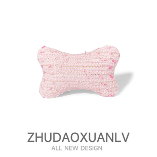 小香风汽车头枕车载头枕创意车内护颈枕车内座椅枕头靠枕车用腰靠