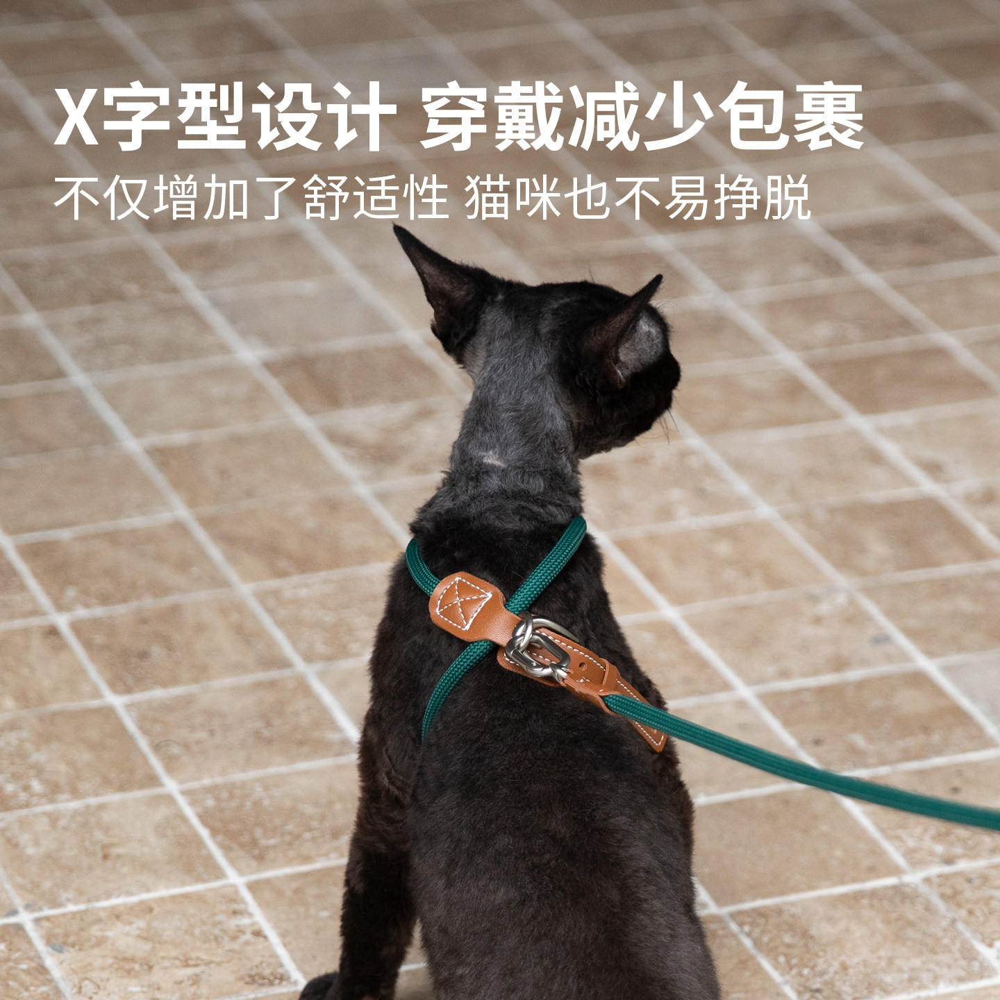 HiDREAM穿行跃动猫胸背带套装可调节X字形防挣脱猫牵引绳遛猫绳,宠物/宠物食品及用品,猫牵引绳,淘宝优惠券,粉丝福利购,淘宝优惠卷