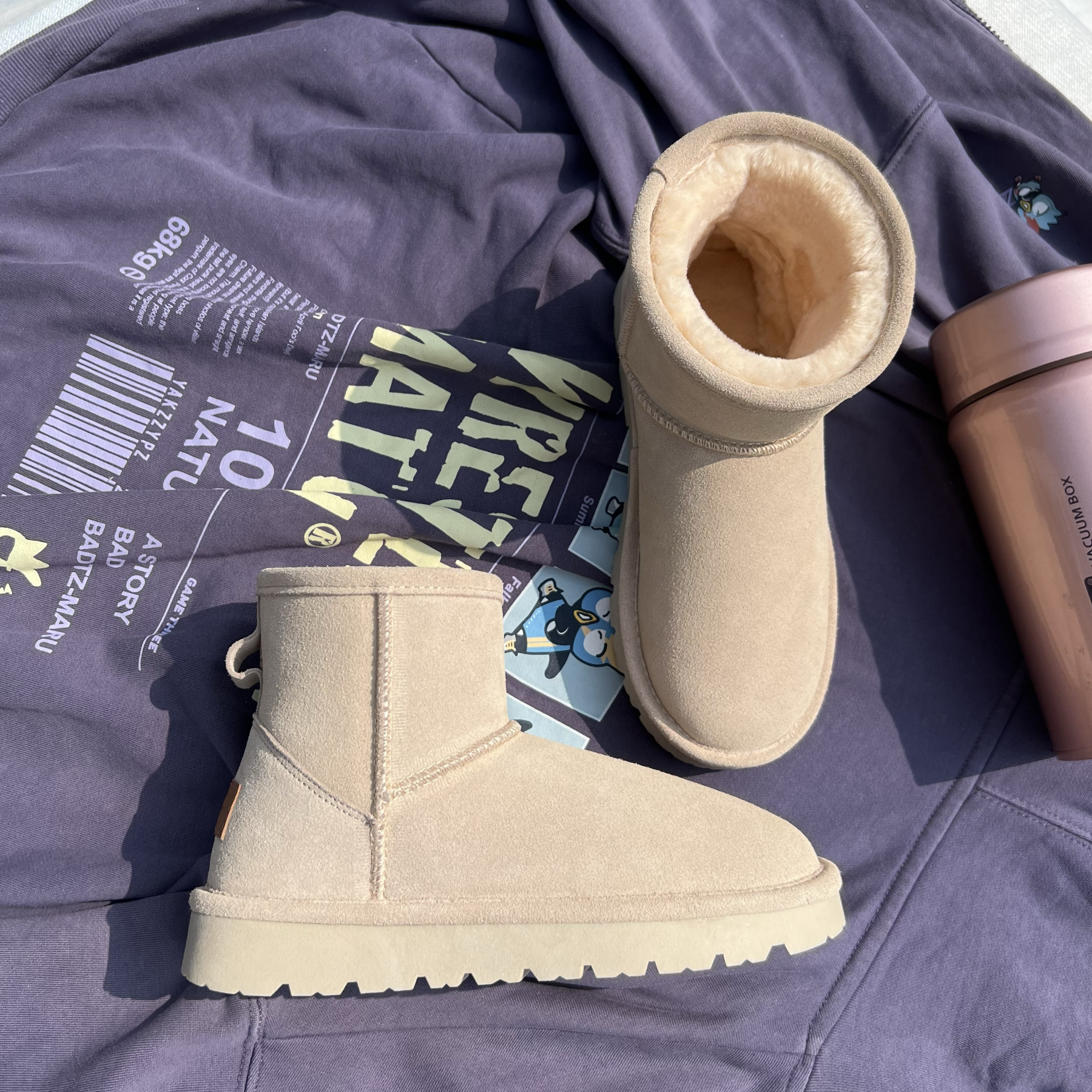 防水牛皮短靴HFO真皮低筒加厚