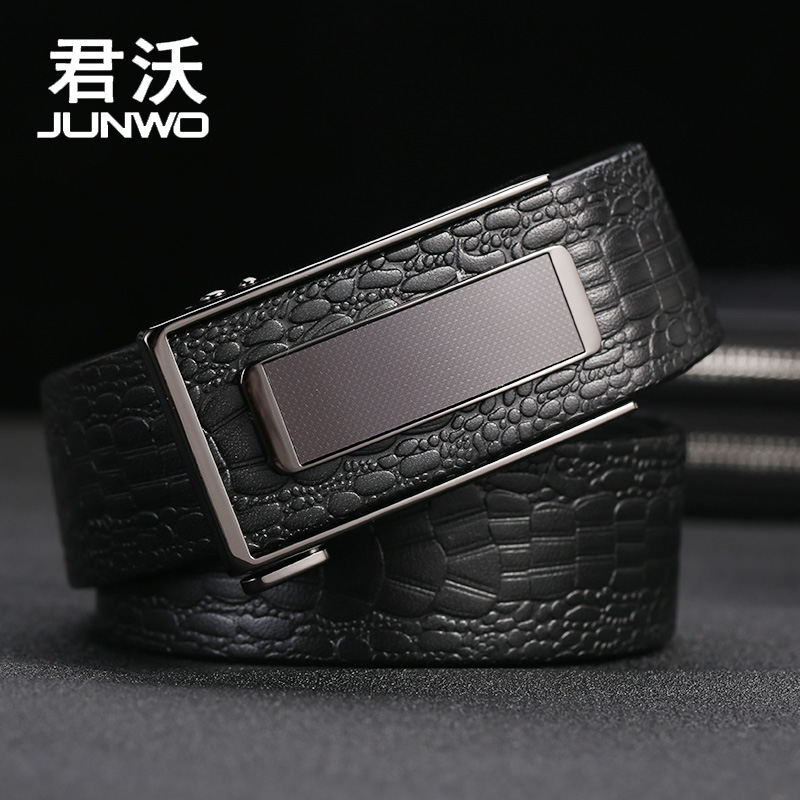 内穿中青年休闲风头层牛皮腰带