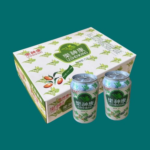 南阳桐柏乐神康樂神康310ml2罐装箱装饮料植物型汽水饮品河南特产