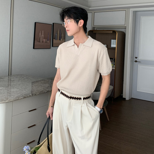 HualunT恤短袖正肩polo衫男