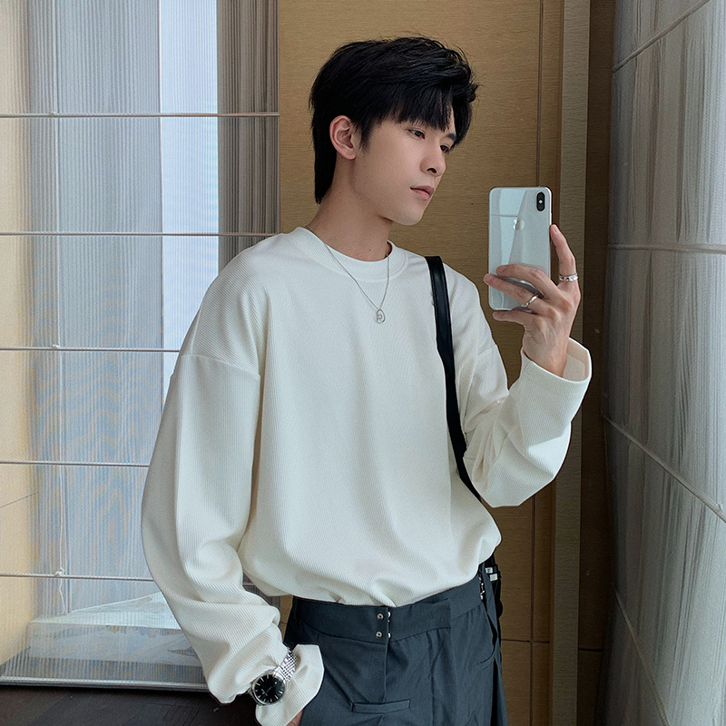 Hualun免烫日常基础打底长袖T恤