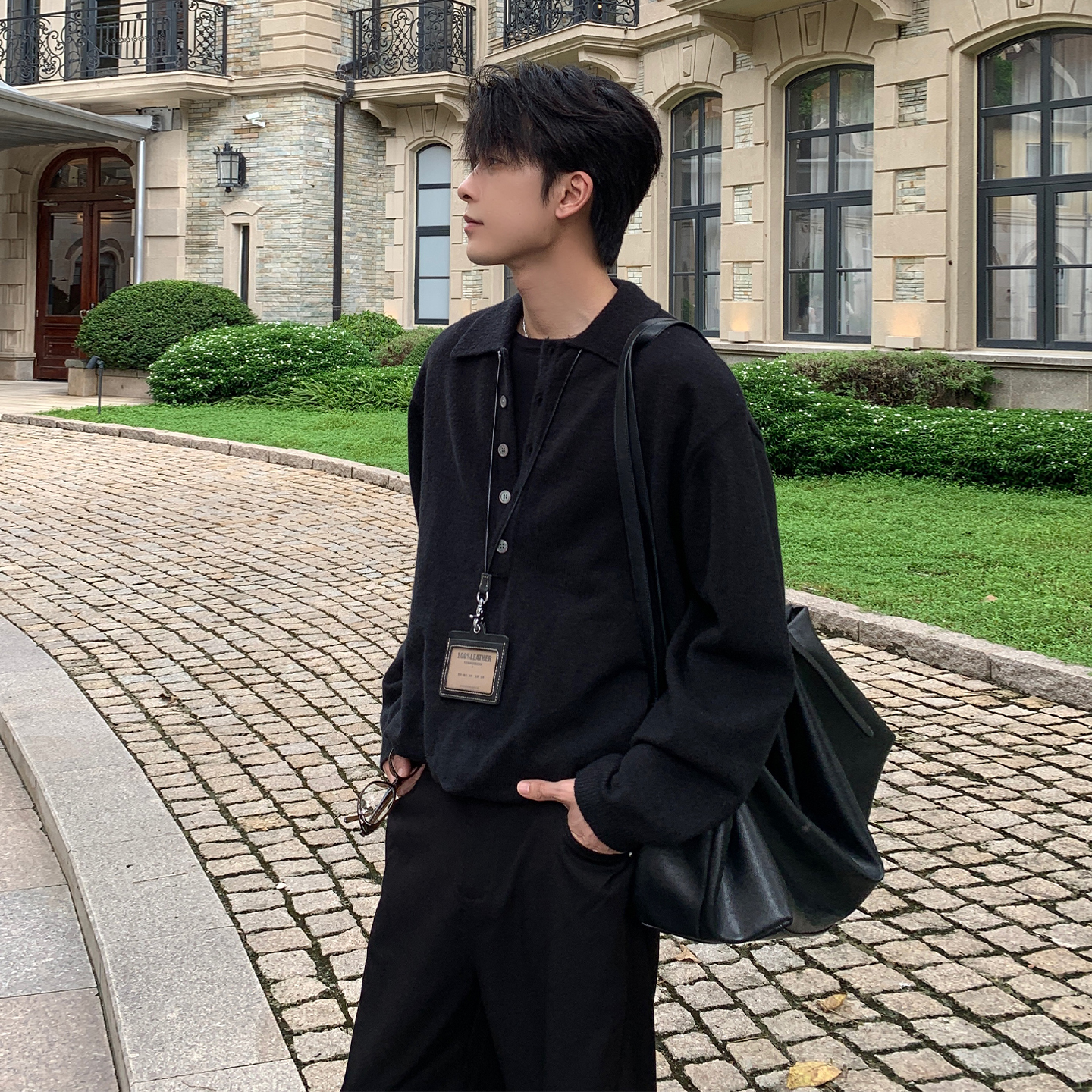 Hualun秋冬半开衫针织衫