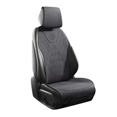 打孔通风翻毛皮大众汽车座垫