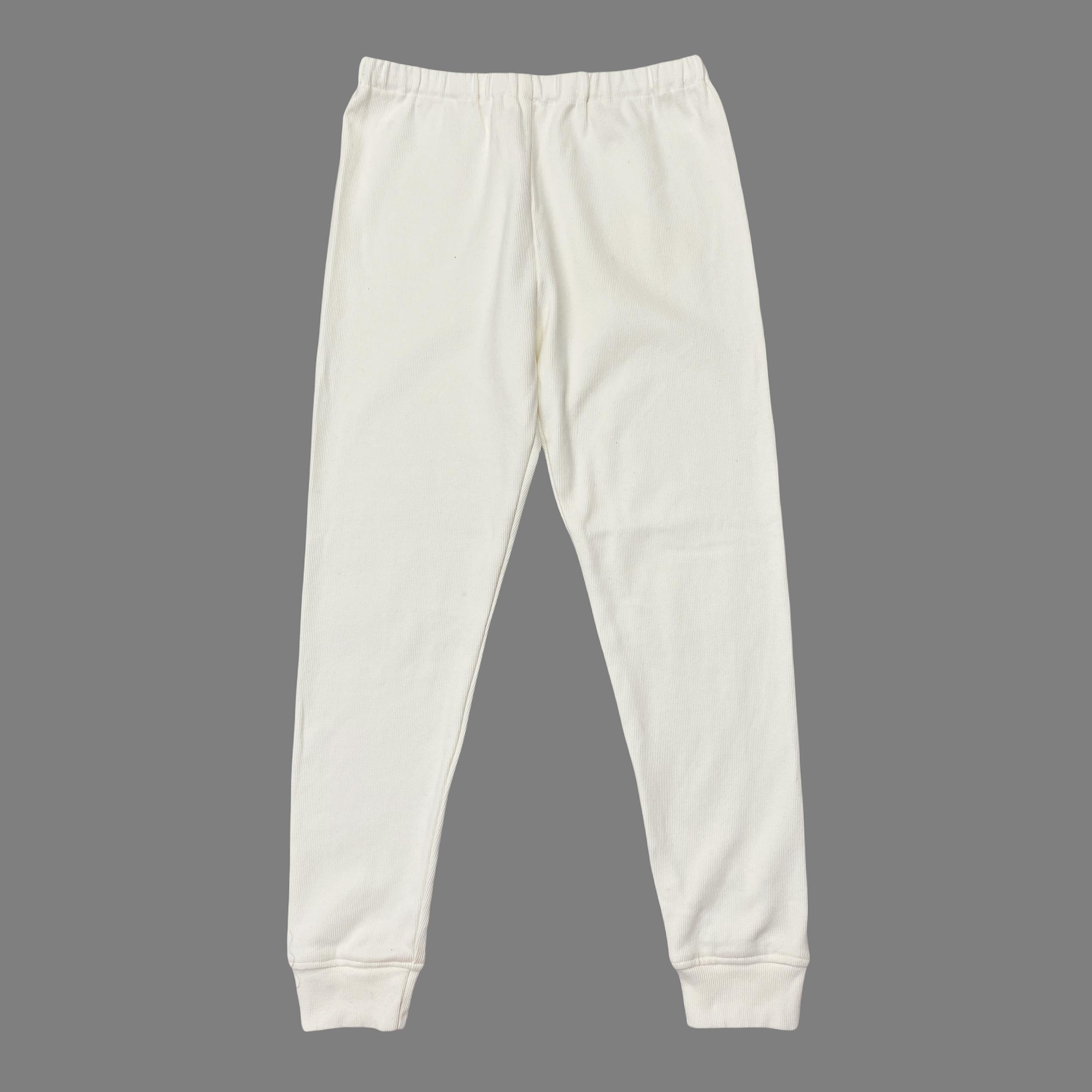 B3136冬季新款女装纯色竖坑条家居裤亲肤舒适束脚秋裤保暖睡裤