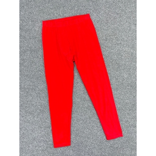 新款 亲肤舒适打底衬裤 男士 本命年保暖秋裤 全棉纯色长裤 E2255秋季