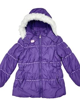 C2104孤品~冬季小童连帽夹棉外套时尚保暖棉服男女童休闲棉袄