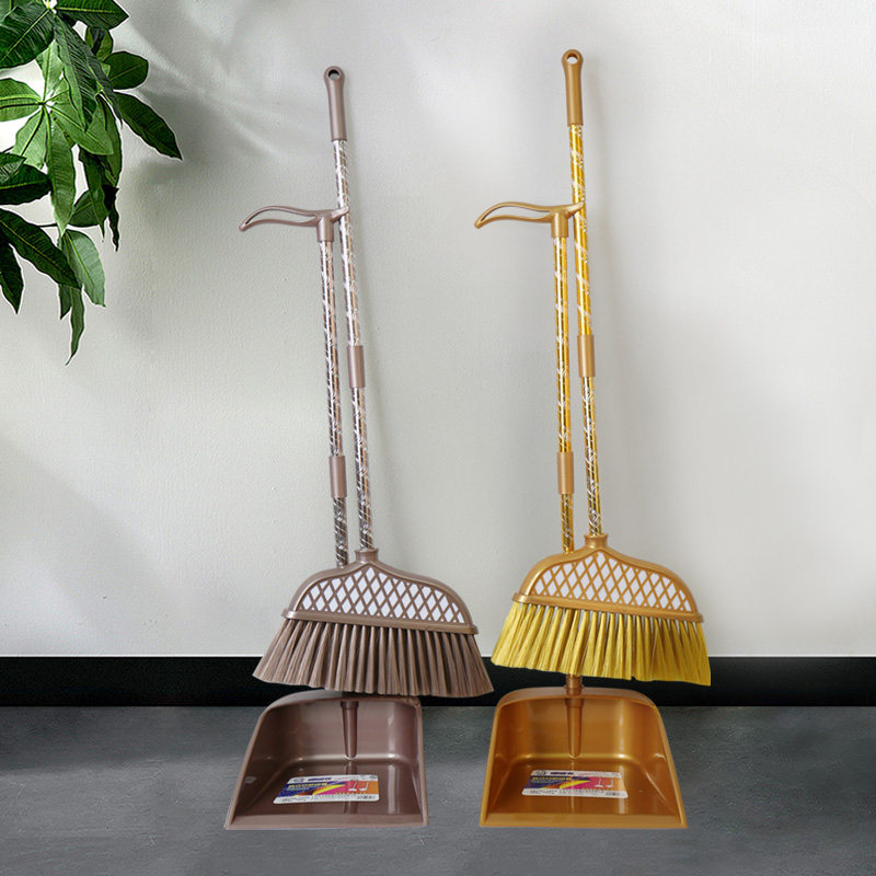 格威特扫把簸箕套装家用大扫帚撮箕不粘头发加密软毛笤帚扫地神器
