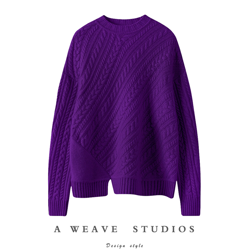 牧绒飞高端100%纯山羊绒衫