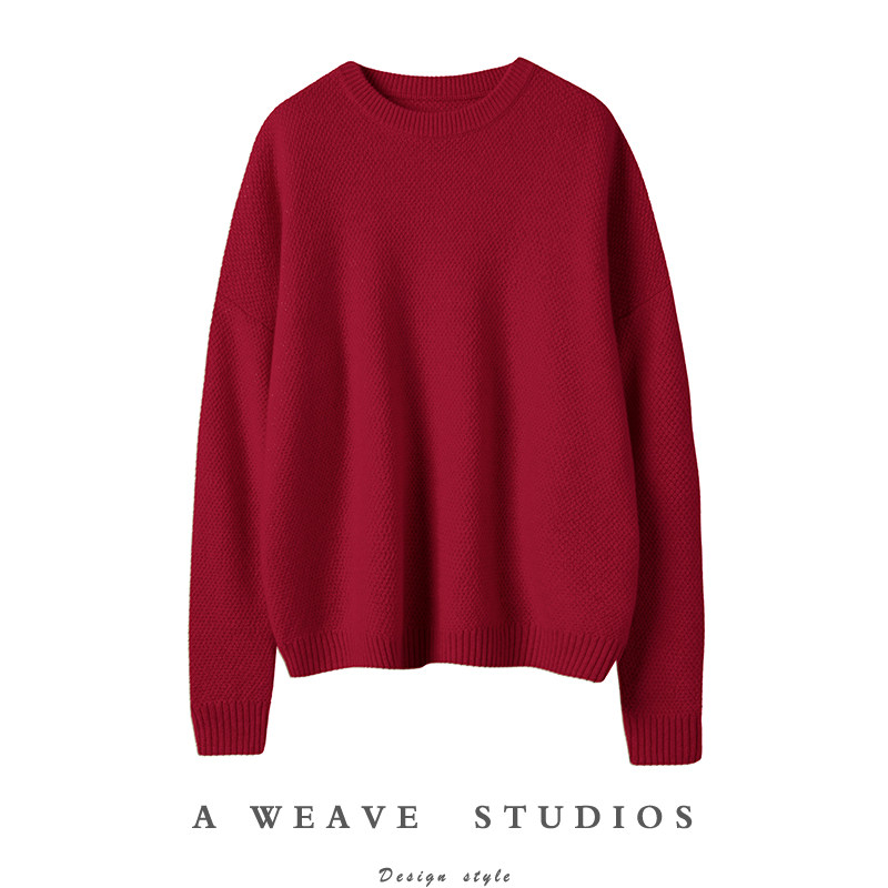 漫不经心的夺目！菠萝针纯山羊绒衫女圆领纯羊绒毛衣套头秋冬加厚,女装/女士精品,羊绒衫,淘宝优惠券,粉丝福利购,淘宝优惠卷