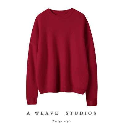 牧绒飞高端100%纯山羊绒衫