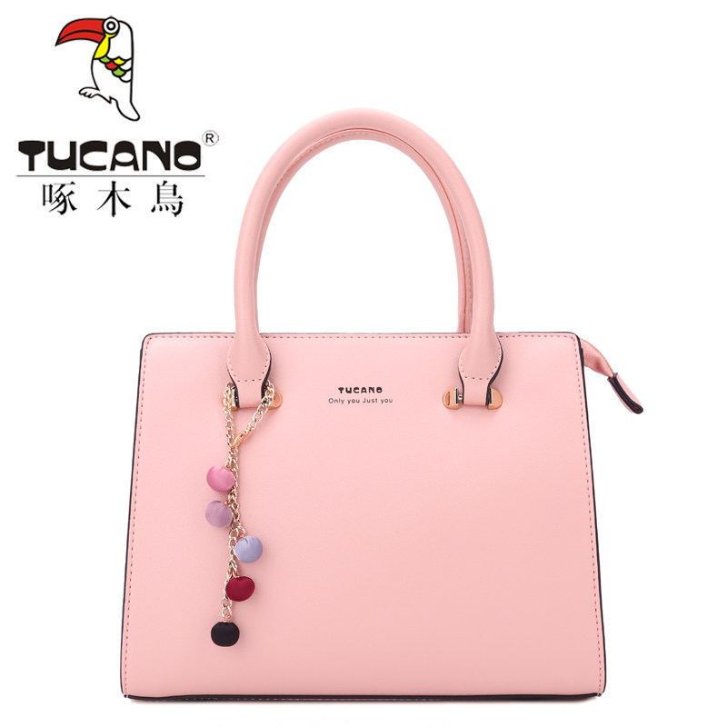啄木鸟包包2020新款女韩版时尚单肩斜挎风琴包马卡龙休闲手提淑女