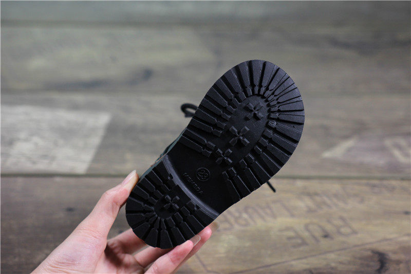 Chaussures enfants en cuir - semelle caoutchouc - Ref 1011147 Image 5