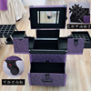 multi-function Large pull rod Makeup box major multi-storey Needlework Nail enhancement hold-all Removable universal Mute wheel