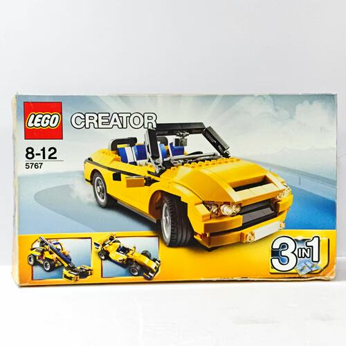 （二手）LEGO 乐高 5767 创意百变系列 炫酷巡航车敞篷车