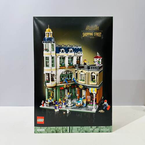 （全新）LEGO乐高ICONS系列11371购物大街景建筑男女孩生拼搭积木