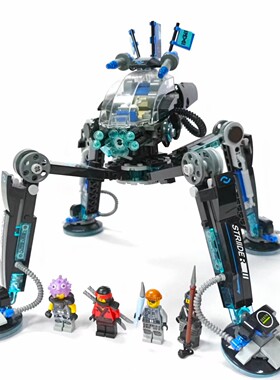 （二手）乐高lego幻影忍者系列70611水行忍者机甲战车拼装积木