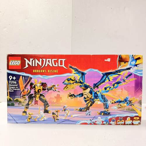 （二手）LEGO/乐高 71796元素神龙大战皇后机甲 幻影忍者系列