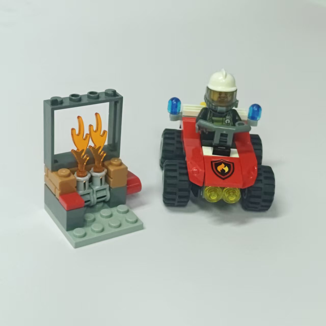 (二手）乐高60105越野消防车 城市系列儿童拼装积木玩具正品LEGO